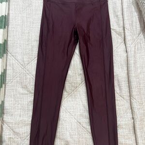 Sweaty Betty Deep Burgundy Leggings size Medium